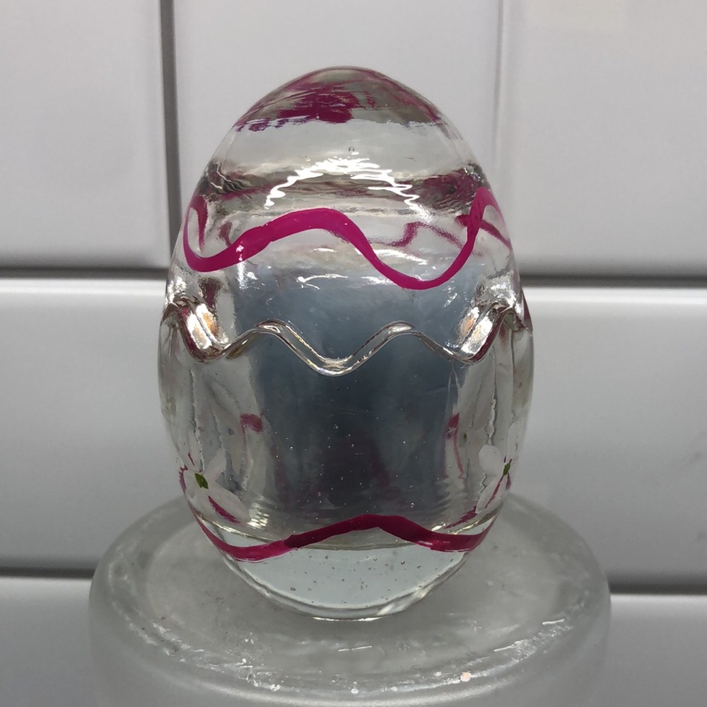 Easter Eggs 4 Glass Candle Holders
